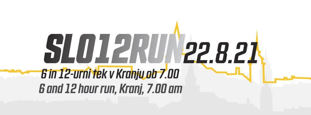 Po ulicah Kranja ultramaratonski 12-urni tek (STA, 22.8.2021)