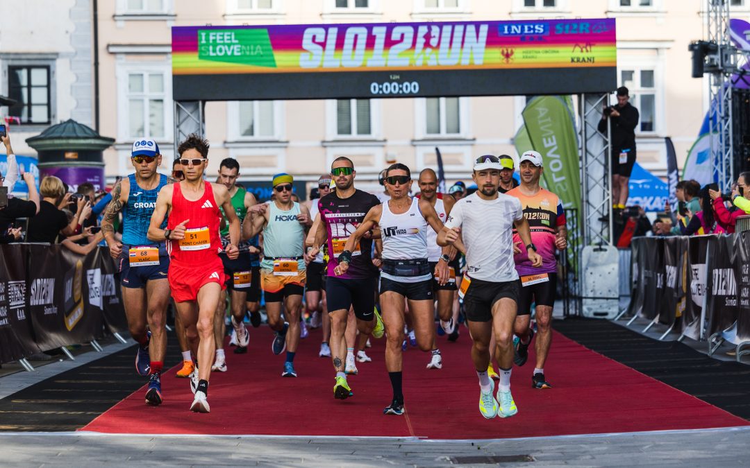 Uspešna jubilejna izvedba ultratekaške prireditve I FEEL SLOVENIA12RUN v Kranju